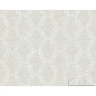 AS CREATION 36638-2 beige/ tört fehér design minta