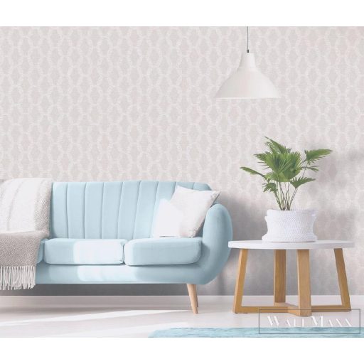 AS CREATION 36638-2 beige/ tört fehér design minta