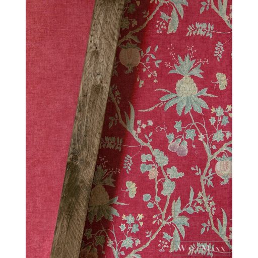 AS CREATION 36719-6 bordó alapú virágmintás tapéta