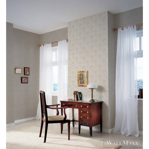 AS Creation Desert Lodge 3672-07 törtfehér Textil mintás Design vlies tapéta