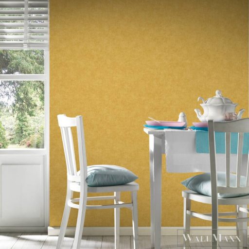 AS Creation Desert Lodge 3672-13 sárga Textil mintás Design vlies tapéta