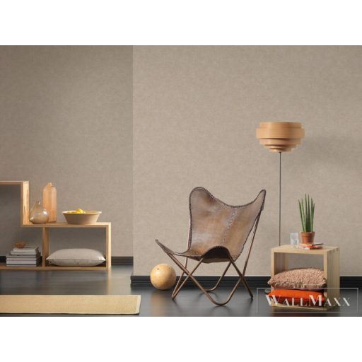 AS Creation Desert Lodge 3672-15 barna Textil mintás Design vlies tapéta