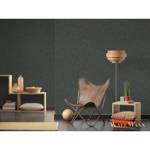 AS Creation Desert Lodge 3672-19 fekete Textil mintás Design vlies tapéta