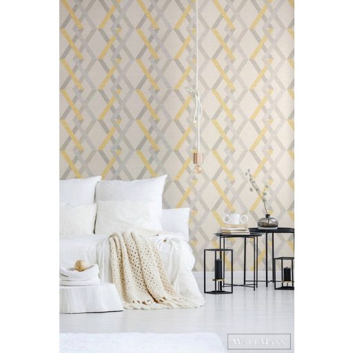 AS CREATION 36759-2 fonott rombusz mintás tapéta