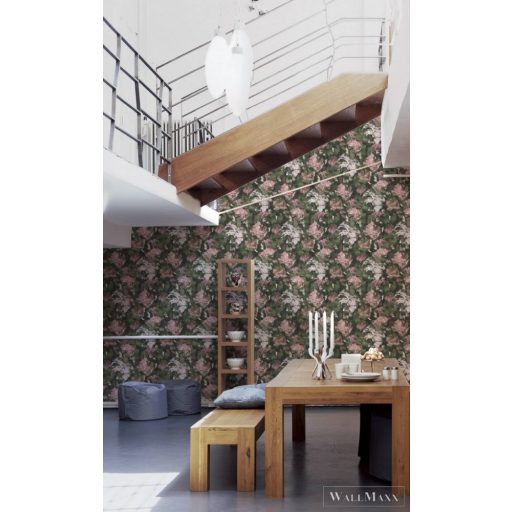 AS CREATION Character 36772-6 zöld design tapéta