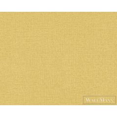 AS CREATION Character 36777-7 sárga textil mintás tapéta