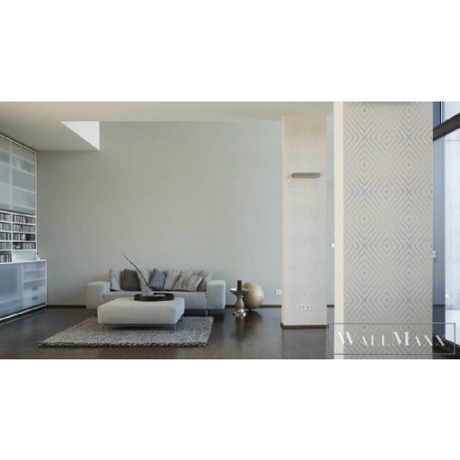 AS CREATION 36785-2 grafikai 3d hatású minta,halvány krém alap