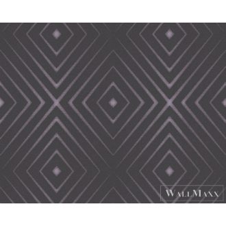 AS CREATION 36785-3 sötétszürke alapon 3d optikai minta