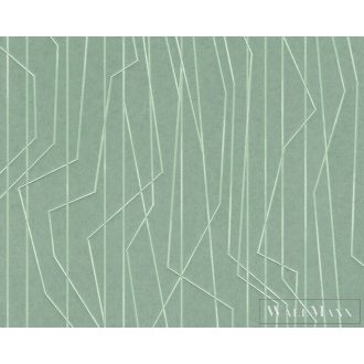   AS CREATION Emotion Graphic 2021 36878-5 zöld grafikus tapéta