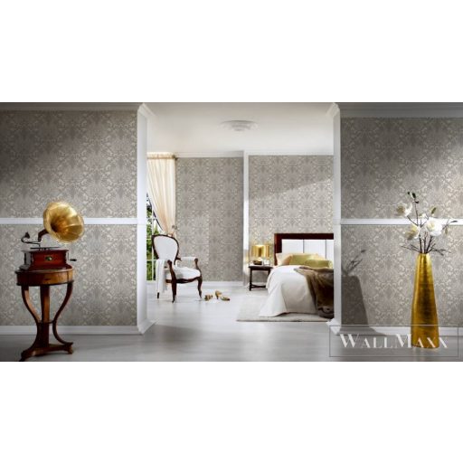 AS CREATION Laurel 36886-3 szürke barokk tapéta