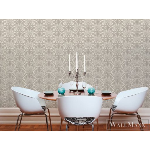 AS CREATION Laurel 36886-3 szürke barokk tapéta