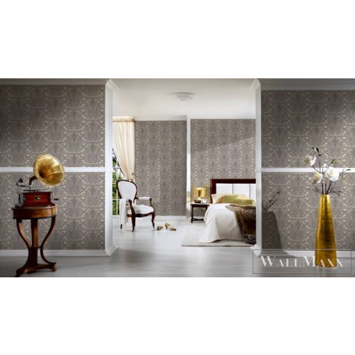 AS CREATION Laurel 36886-4 szürke barokk tapéta