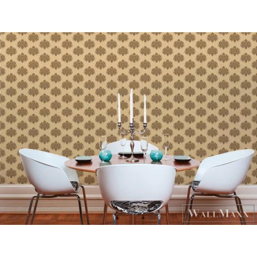 AS CREATION Laurel 36887-1 krémszínű barokk tapéta