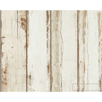   AS CREATION Elements II 3689-31 bézs deszka famintás tapéta