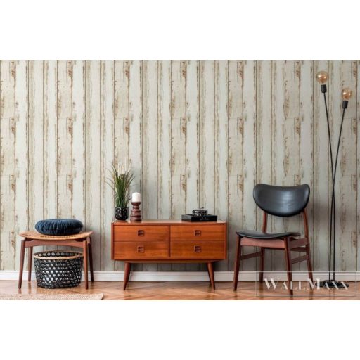 AS CREATION Elements II 3689-31 bézs deszka famintás tapéta