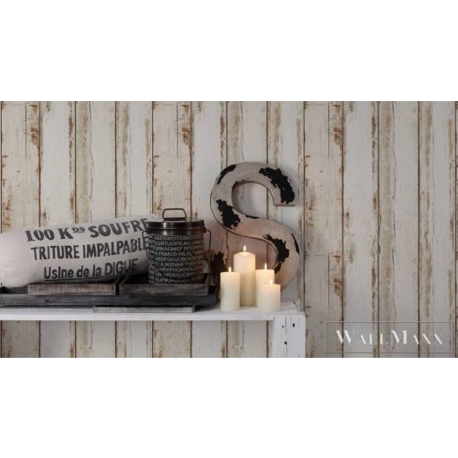 AS CREATION Elements II 3689-31 bézs deszka famintás tapéta