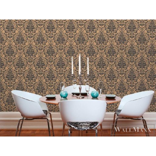 AS CREATION ATTRAKTIVE 36910-4 FEKETE BAROKKOS TAPÉTA