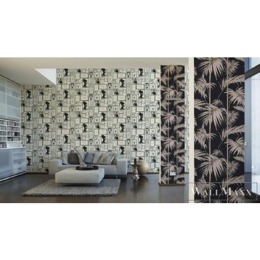 AS CREATION 36918-1 divat,smink,fodrász kozmetikus körmös tapéta montázs keretben