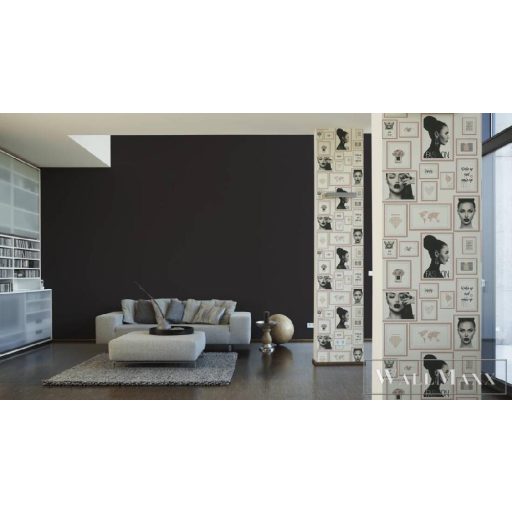 AS CREATION 36918-2 divat,smink,fodrász kozmetikus körmös tapéta montázs keretben