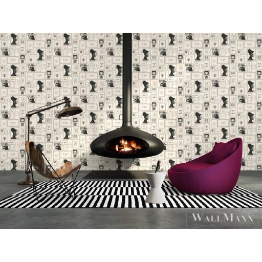 AS CREATION 36918-3 divat,smink,fodrász kozmetikus körmös tapéta montázs keretben