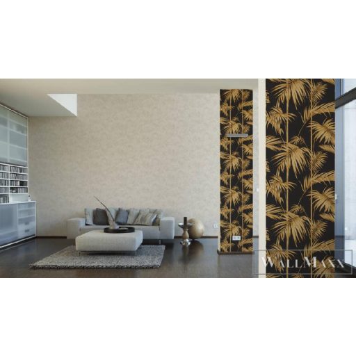 AS CREATION 36919-5 aranybarna páfrány levelek