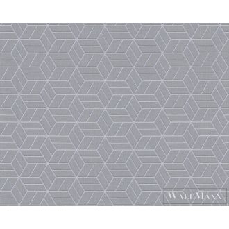 AS CREATION 36920-4 kékes árnyalatú grafikai tapéta