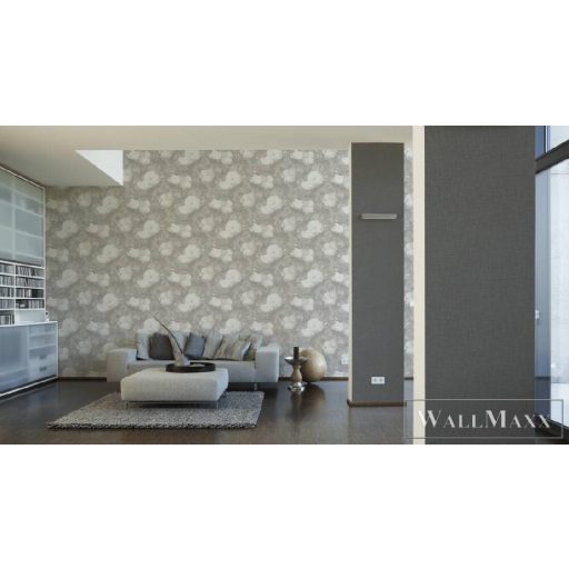 AS CREATION 36922-3 közép szürke textil minta