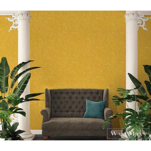 AS CREATION 36974-4 halvány haránt vonalvezetés, aranysárga színhatású tapéta