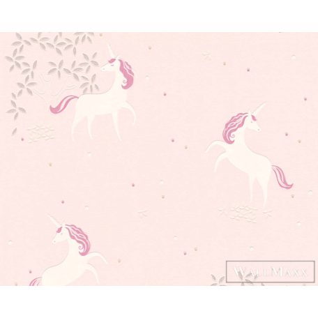 AS CREATION 36989-3 rózsaszín unikornis tapéta