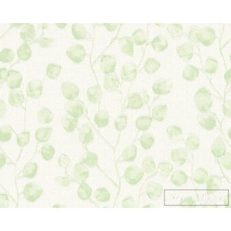 AS CREATION 37005-1 világos zöld levélminta