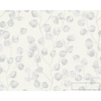 AS CREATION 37005-2 szürkéskék levélminta