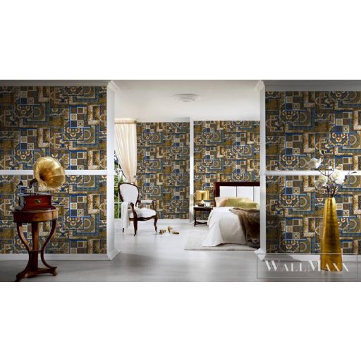 AS CREATION VERSACE 4 2022 37048-1 FÉNYÜZŐ STÍLUSÚ TAPÉTA