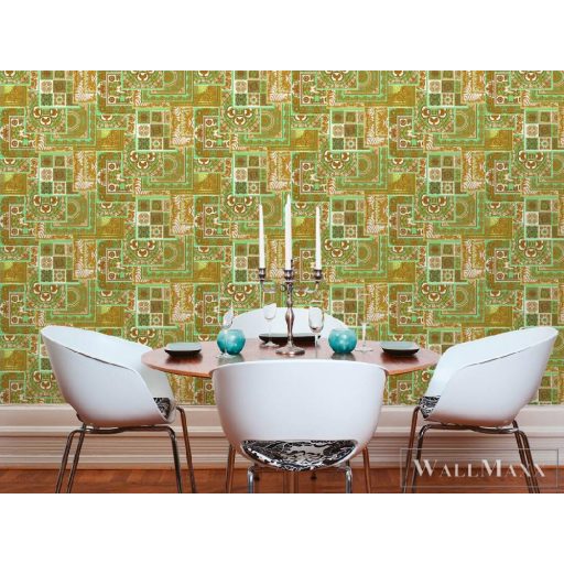 AS CREATION VERSACE 4 2022 37048-2 FÉNYÜZŐ STÍLUSÚ TAPÉTA