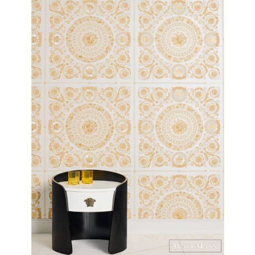 AS CREATION VERSACE 4 TAPÉTA 37055-2 Arany beige krém