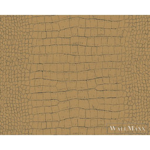 AS CREATION 3710-10 aranybarna színhatású kígyőbőr minta
