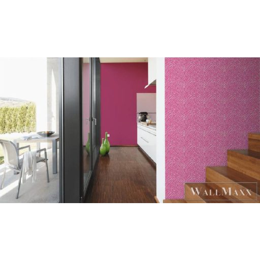 AS CREATION 37120-3 rózsaszín zebrabőr motívum