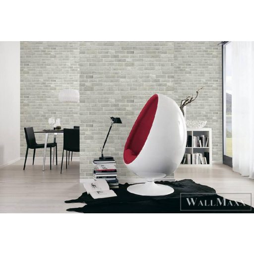 AS CREATION 37160-1 szürke tégla-világos fuga