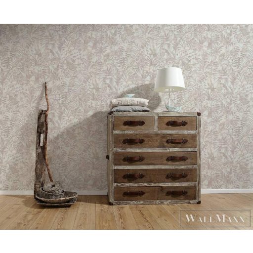 AS CREATION 37210-2 sűrű világos növénymintázat