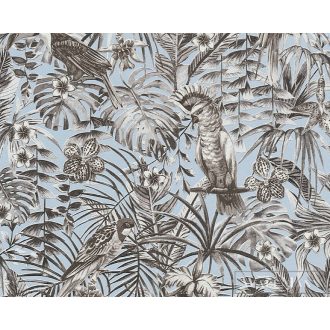 AS CREATION 37210-3 kék-szürke-fekete színállás