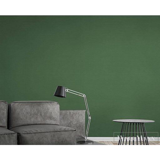 AS CREATION 37211-1 cikk-cakk minta sötétzöld egyszinű hatás