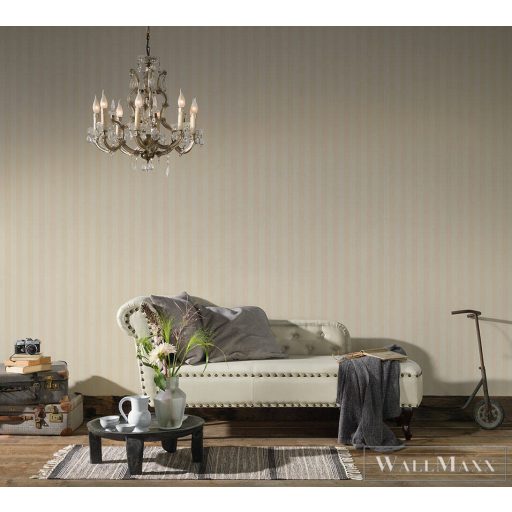 AS CREATION ROMANTICO 2022 37227-3 BÉZS CSÍKOS TAPÉTA