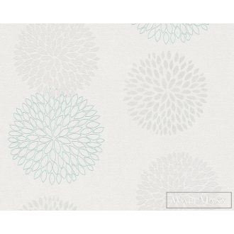   AS CREATION 37264-1 zöld,szürke,tört fehér színárnyalatok