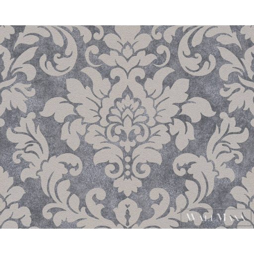 AS CREATION 37270-1 szürke hátterű klasszikus minta