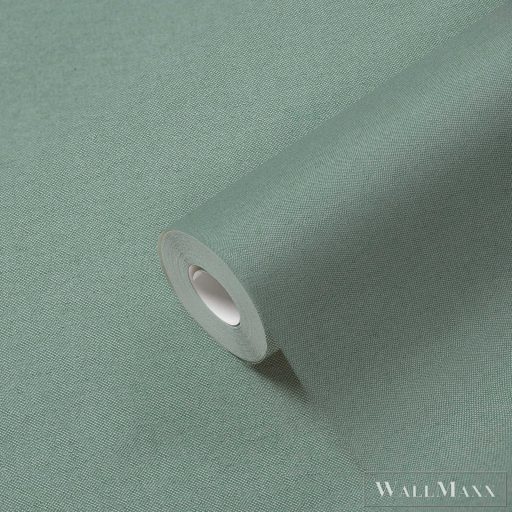 AS CREATION 50 Jahre AS 37330-8 zöld Uni Modern,Elegáns tapéta