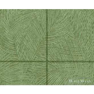 AS CREATION SUMATRA 2022 37372-1 TAPÉTA ZÖLD