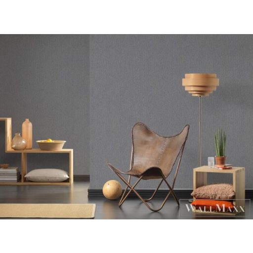 AS CREATION SUMATRA 2022 37374-5 DESIGN TAPÉTA fekete kék ezüst fémhatású