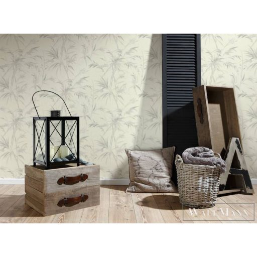 AS CREATION SUMATRA 2022 37376-2 TAPÉTA szürke fehér