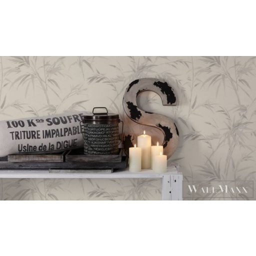 AS CREATION SUMATRA 2022 37376-2 TAPÉTA szürke fehér