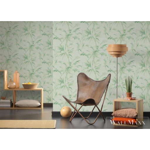 AS CREATION SUMATRA 2022 37376-4 TAPÉTA ZÖLD