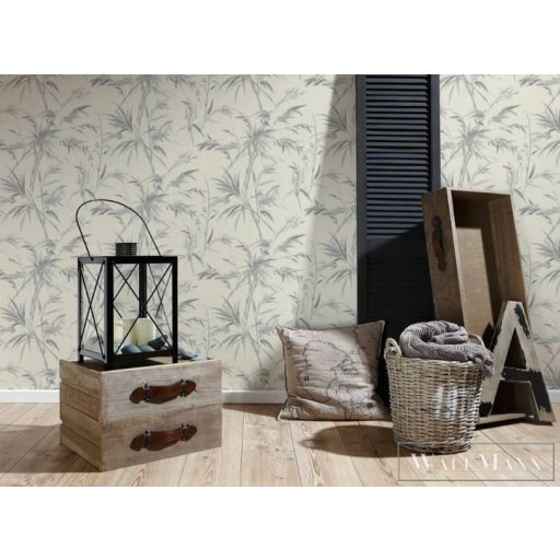 AS CREATION SUMATRA 2022 37376-5 TAPÉTA Szürke ezüst